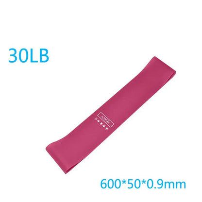 Elastic Resistance Bands Set for Yoga, Pilates, and Strength Training - 5 - Pack - VibeSport