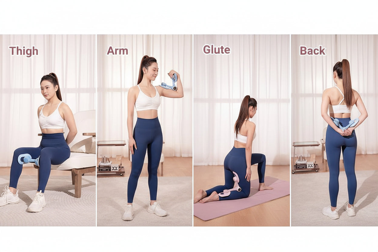 Merach Thigh Trainer Home Fitness Equipment for Inner Thigh, Legs, Arms, Arm Trimmers Optional Versions